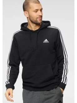 ADIDAS Hoodie "3S FL" In Schwarz