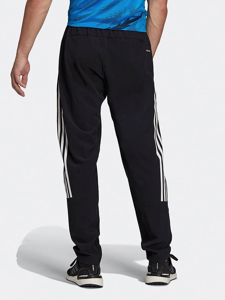 ADIDAS Trainingshose "M TI WV PT" In Schwarz/ Weiß 2 ADIDAS Trainingshose "M TI WV PT" In Schwarz/ Weiß – Bild 2