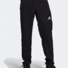 ADIDAS Trainingshose "M TI WV PT" In Schwarz/ Weiß