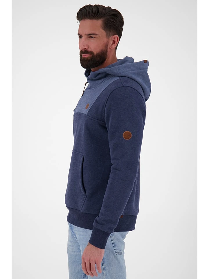 Hoodie "Aco" In Blau 3 Hoodie "Aco" In Blau – Bild 3