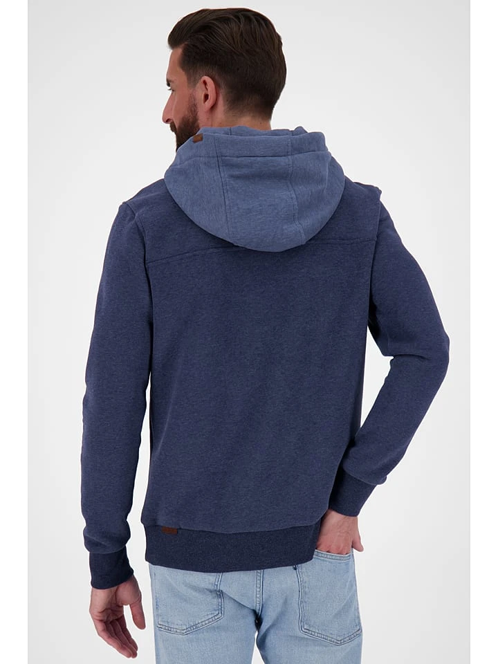 Hoodie "Aco" In Blau 4 Hoodie "Aco" In Blau – Bild 4