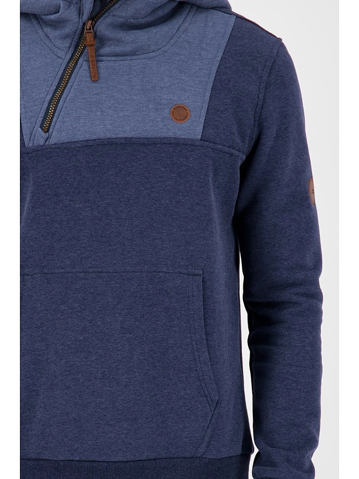 Hoodie "Aco" In Blau 5 Hoodie "Aco" In Blau – Bild 5