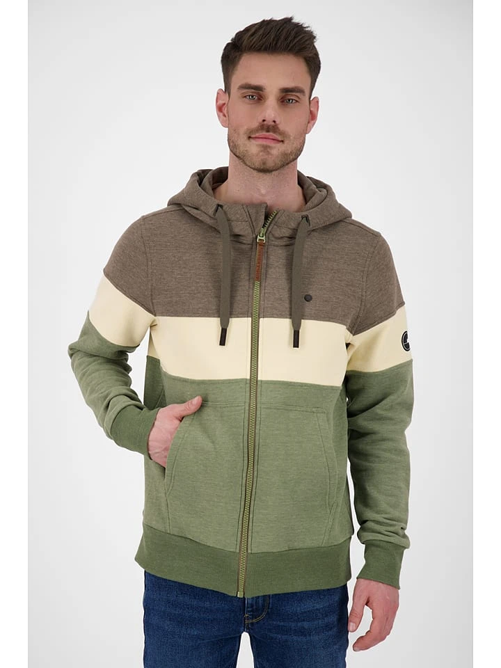 Sweatjacke "Kingsley" In Grün 2 Sweatjacke "Kingsley" In Grün – Bild 2