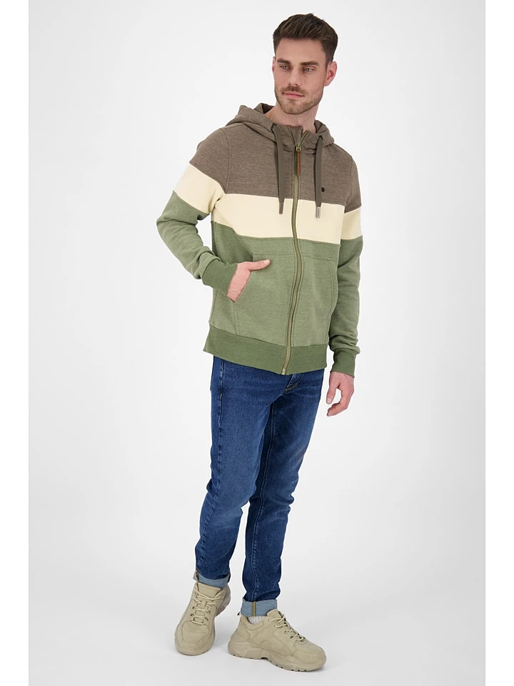 Sweatjacke "Kingsley" In Grün 6 Sweatjacke "Kingsley" In Grün – Bild 6