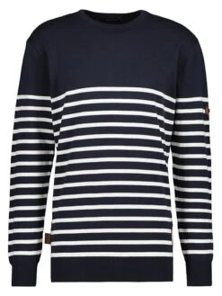 Sweatshirt "Valentin" In Dunkelblau