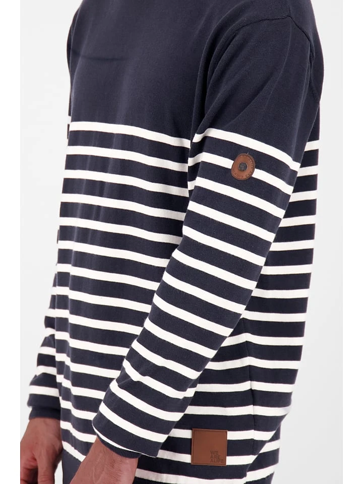 Sweatshirt "Valentin" In Dunkelblau 5 Sweatshirt "Valentin" In Dunkelblau – Bild 5