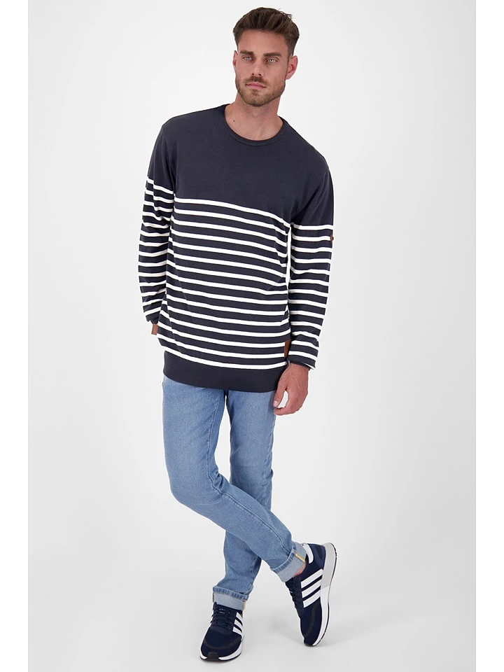 Sweatshirt "Valentin" In Dunkelblau 6 Sweatshirt "Valentin" In Dunkelblau – Bild 6