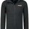 Fleecejacke "Tonneaum" In Schwarz