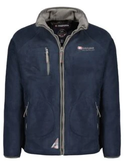 Fleecejacke "Trekkanamen" In Dunkelblau