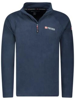 Fleecepullover "Tonneauhz" In Dunkelblau