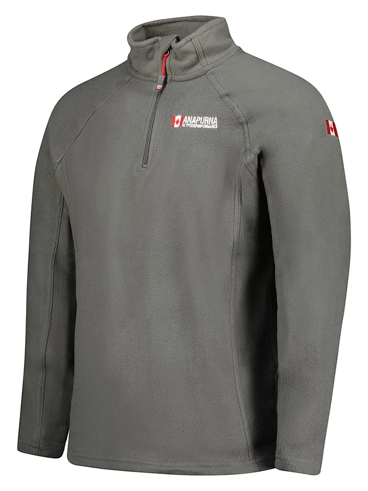 Fleecepullover "Tonneauhz" In Grau 3 Fleecepullover "Tonneauhz" In Grau – Bild 3