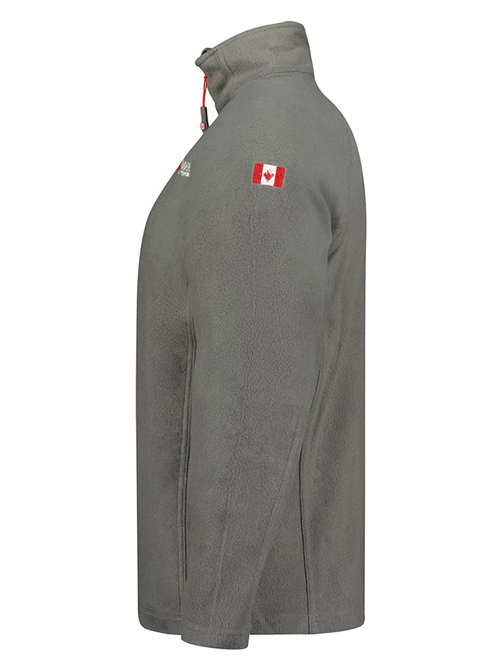 Fleecepullover "Tonneauhz" In Grau 4 Fleecepullover "Tonneauhz" In Grau – Bild 4