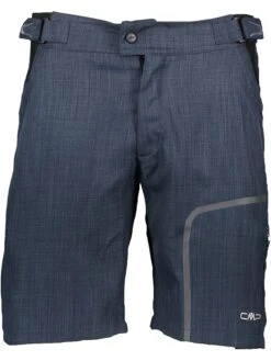 CMP 2in1-Fahrradshorts In Dunkelblau/ Schwarz