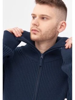 Derbe Strickjacke In Dunkelblau -Limango Verkäufe derbe strickjacke in dunkelblau 3