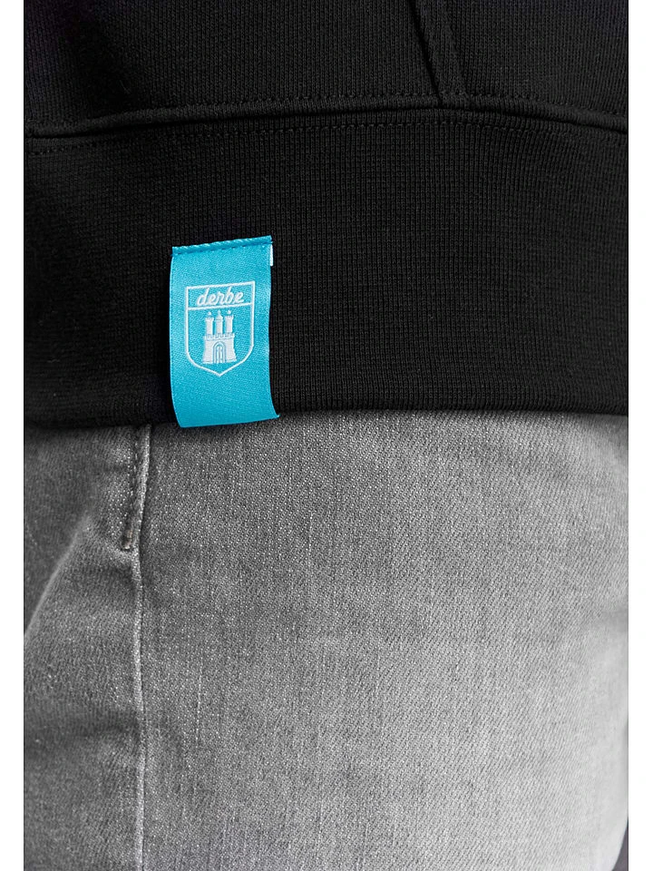 Derbe Sweatjacke In Schwarz 7 Derbe Sweatjacke In Schwarz – Bild 7