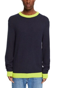 Limango Verkäufe -Limango Verkäufe edc by esprit pullover aus strukturstrick navy 1