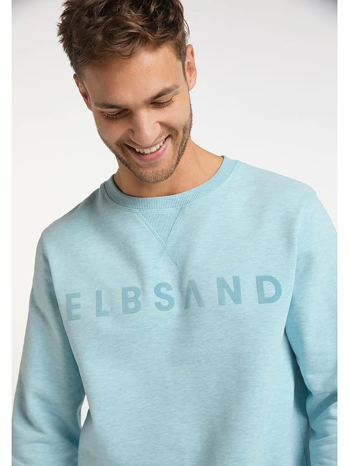 Elbsand Sweatshirt "Arnd" In Hellblau 6 Elbsand Sweatshirt "Arnd" In Hellblau – Bild 6