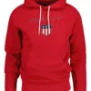 Gant Hoodie In Rot
