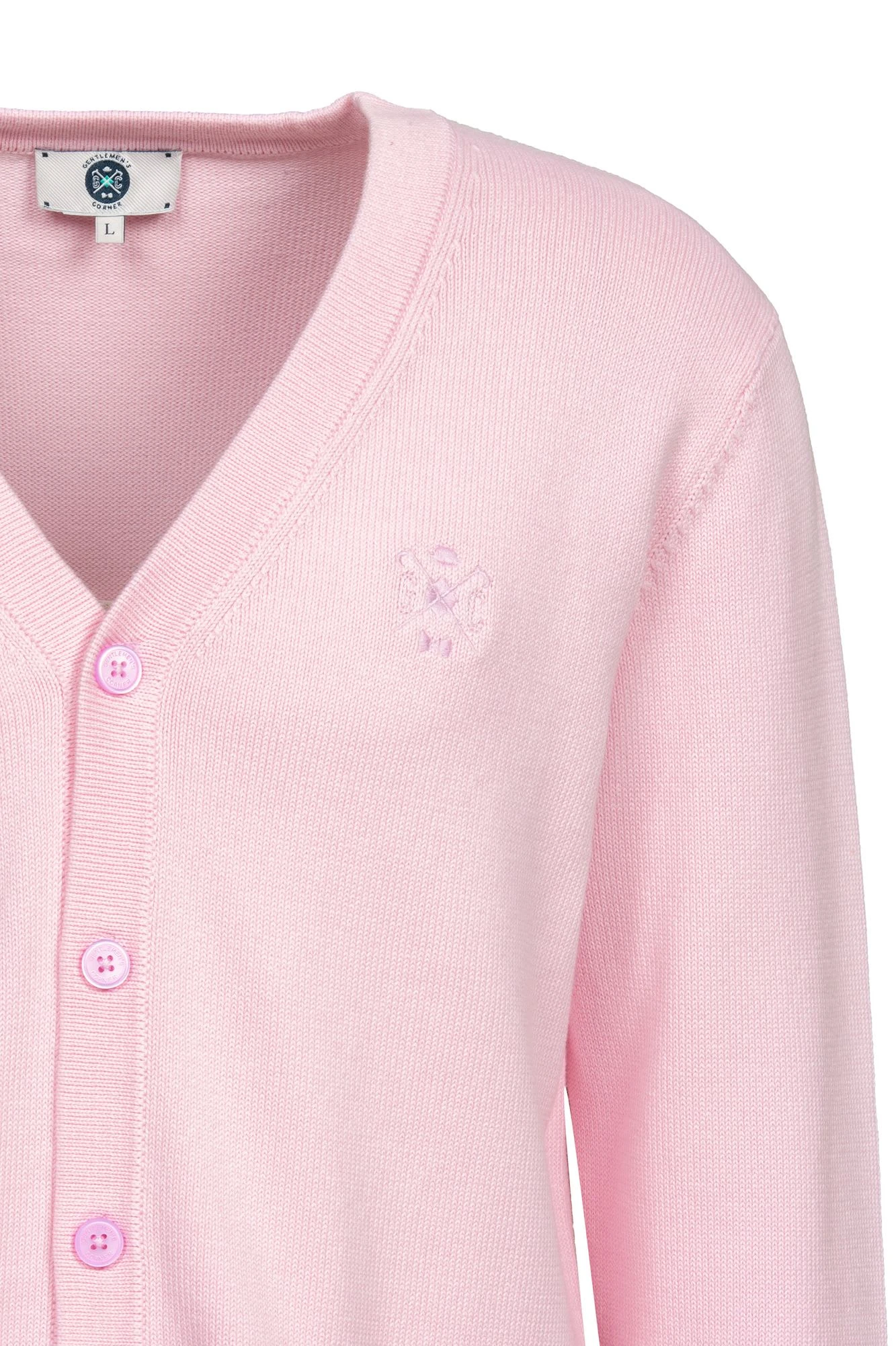 Strickjacke Tom In Rosa 3 Strickjacke Tom In Rosa – Bild 3