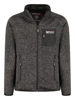 GEOGRAPHICAL NORWAY Fleecejacke "Title" In Schwarz