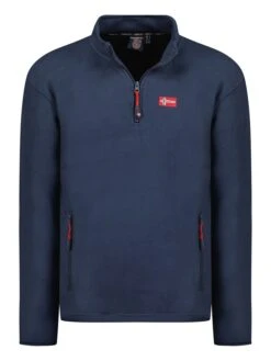GEOGRAPHICAL NORWAY Fleecepullover In Dunkelblau