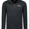 GEOGRAPHICAL NORWAY Fleecepullover "Tug" In Schwarz