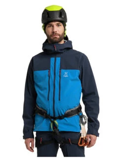 Softshelljacke "Roc Sight" In Blau/ Dunkelblau -Limango Verkäufe haglofs softshelljacke roc sight in blau dunkelblau 4