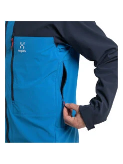 Softshelljacke "Roc Sight" In Blau/ Dunkelblau -Limango Verkäufe haglofs softshelljacke roc sight in blau dunkelblau 7