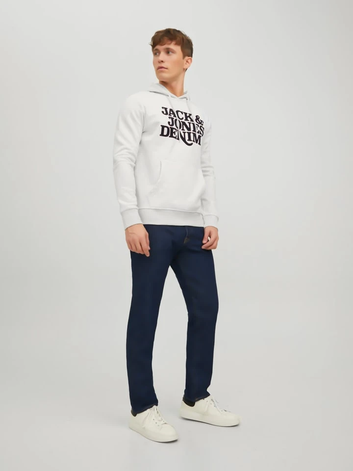 Jack & Jones Hoodie "Rack" In Grau 3 Jack & Jones Hoodie "Rack" In Grau – Bild 3