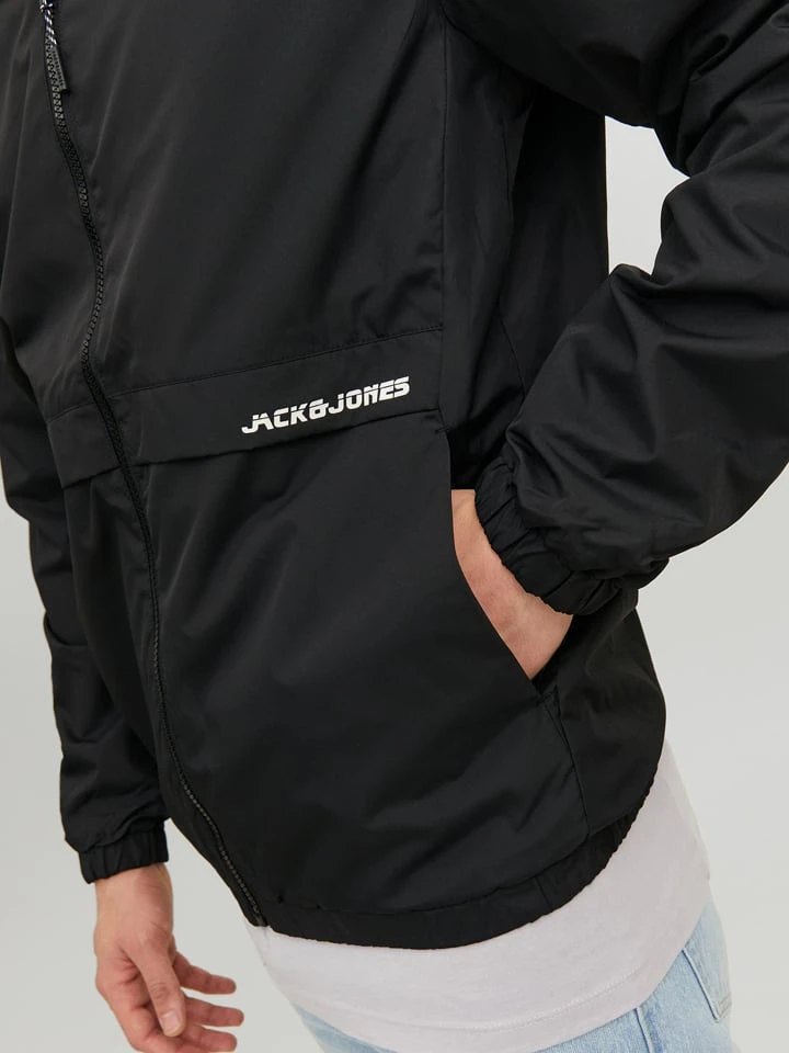 Jack & Jones Übergangsjacke "Barton" In Schwarz 7 Jack & Jones Übergangsjacke "Barton" In Schwarz – Bild 7