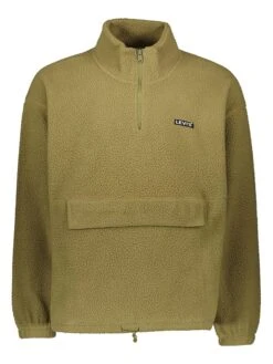 Fleecepullover In Khaki