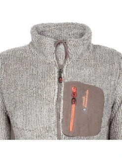 Fleecejacke "Caffy" In Taupe -Limango Verkäufe peak mountain fleecejacke caffy in taupe 2