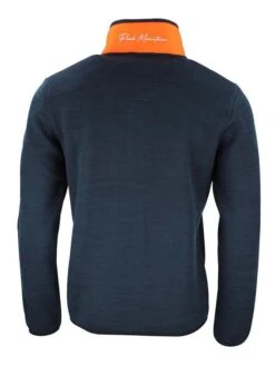 Fleecejacke "Cayak" In Dunkelblau/ Orange -Limango Verkäufe peak mountain fleecejacke cayak in dunkelblau orange 2