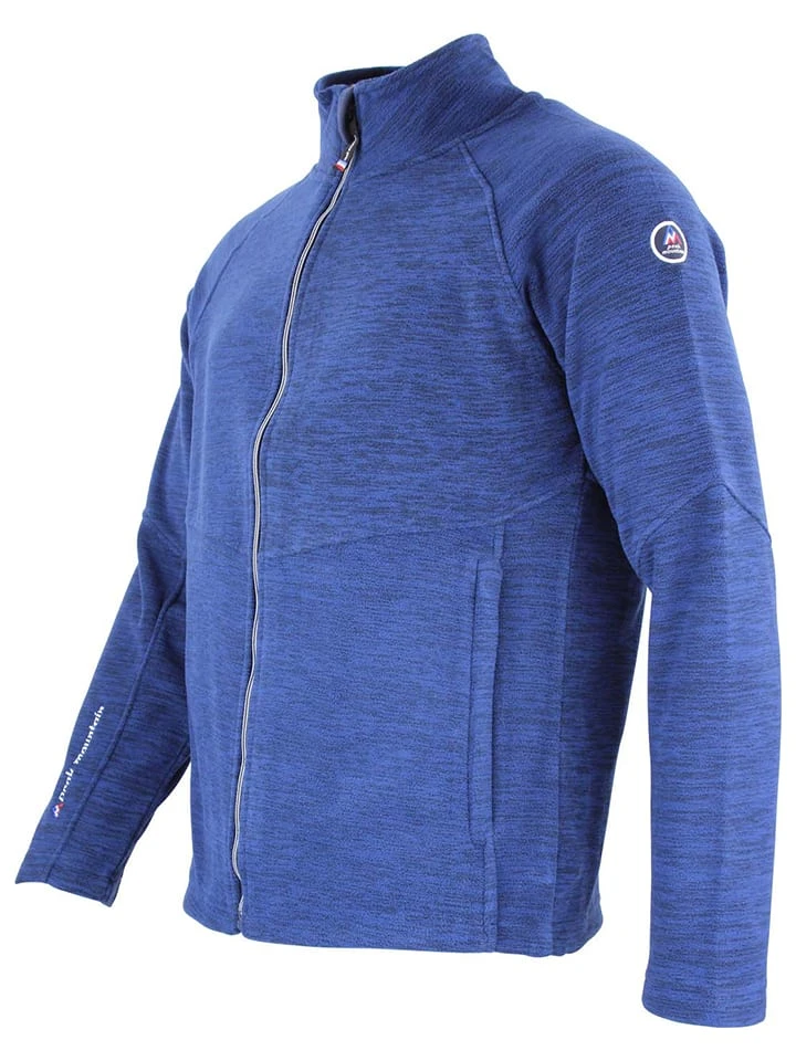 Fleecejacke "Croco" In Blau 2 Fleecejacke "Croco" In Blau – Bild 2