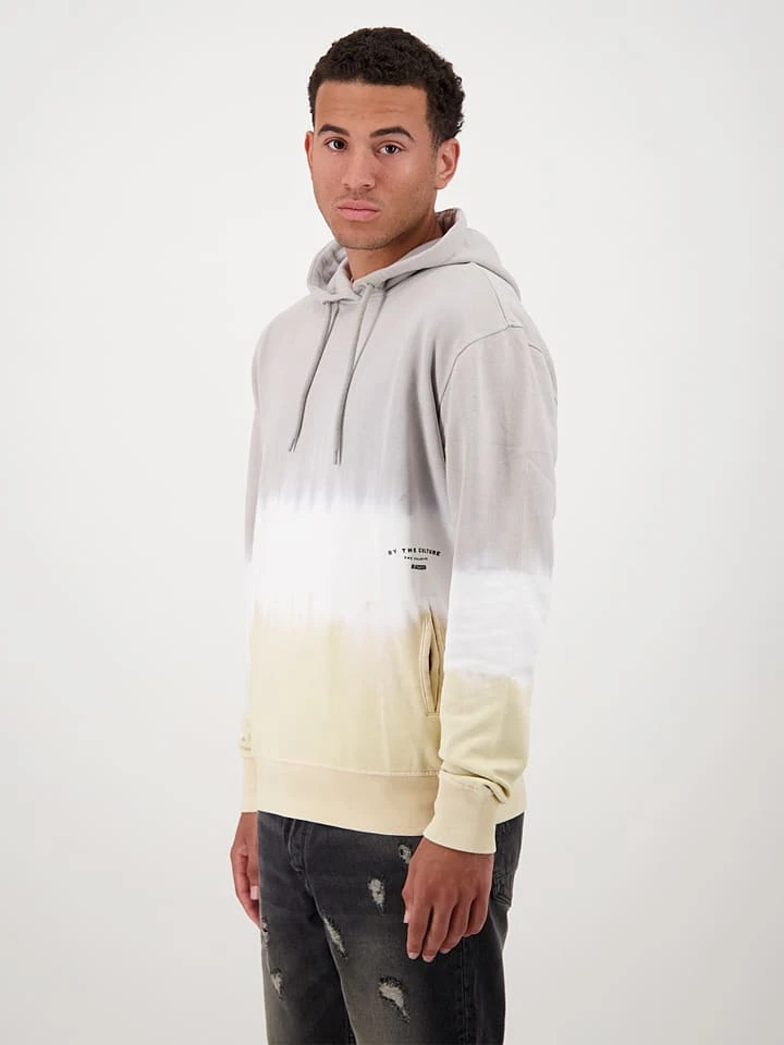Hoodie "Nelson" In Grau/ Sand 3 Hoodie "Nelson" In Grau/ Sand – Bild 3