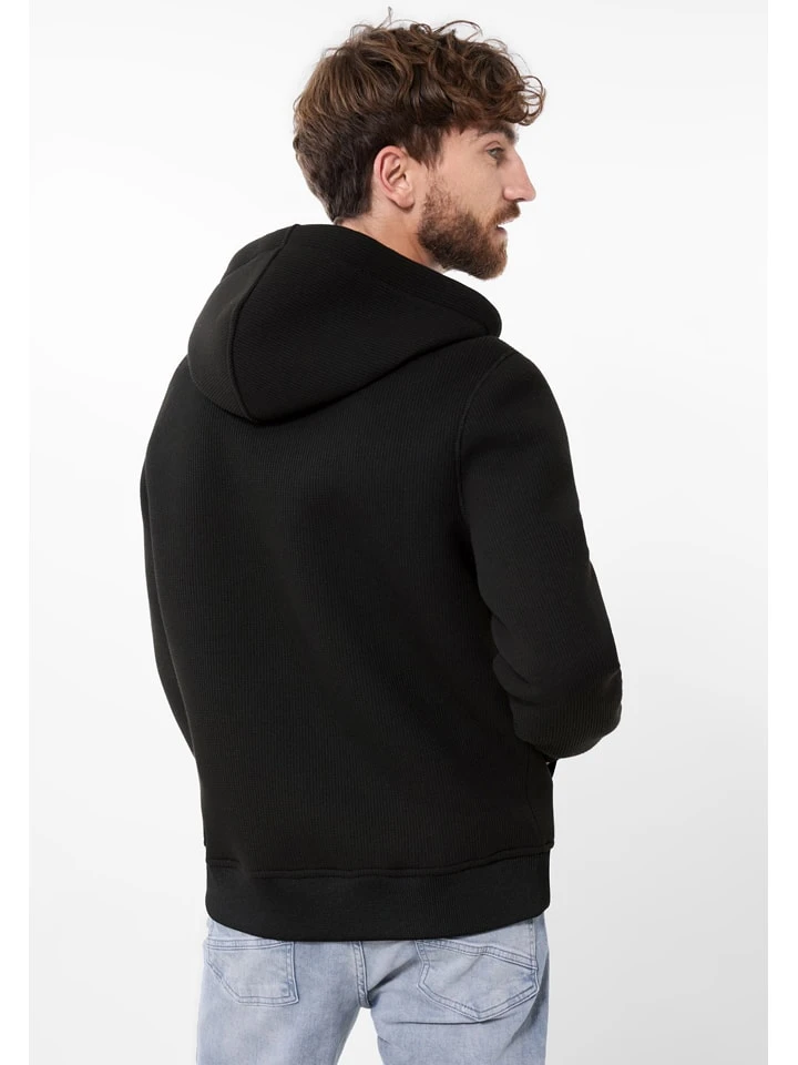 STREET ONE Sweatjacke In Schwarz/ Grau 2 STREET ONE Sweatjacke In Schwarz/ Grau – Bild 2