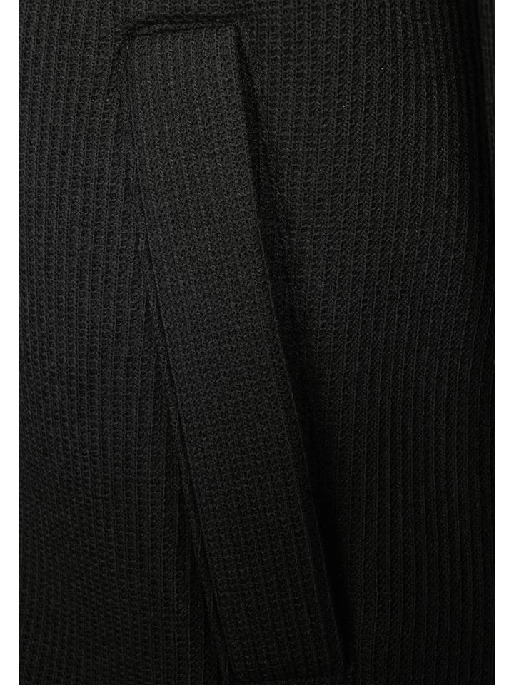 STREET ONE Sweatjacke In Schwarz/ Grau 4 STREET ONE Sweatjacke In Schwarz/ Grau – Bild 4