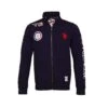 U.S. Polo Assn. Jacke 'Full Zip' In Dunkelblau