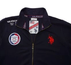 U.S. Polo Assn. Jacke 'Full Zip' In Dunkelblau -Limango Verkäufe u s polo assn jacke full zip in dunkelblau 3