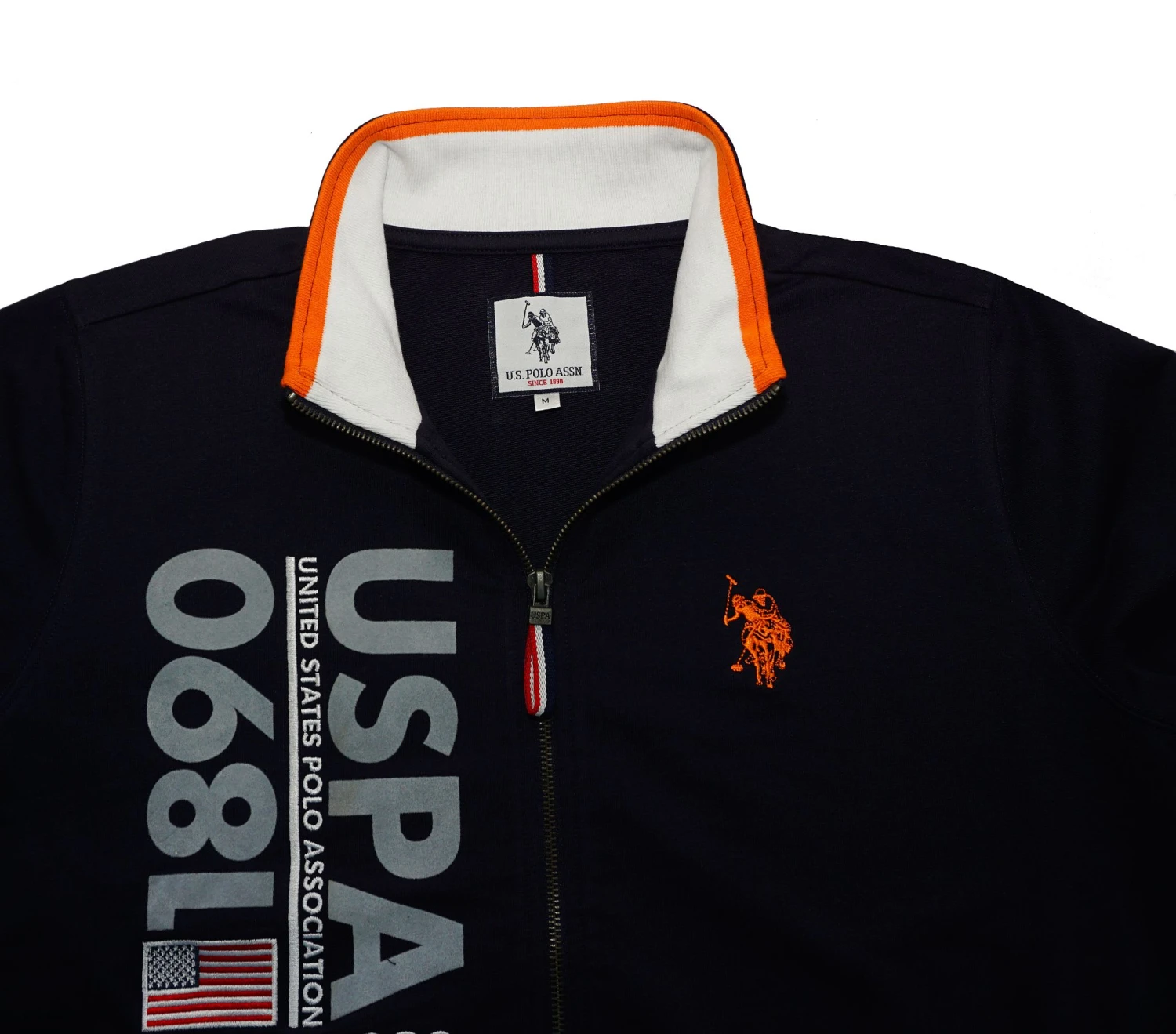 U.S. Polo Assn. Jacke 'Full Zip' In Dunkelblau 3 U.S. Polo Assn. Jacke 'Full Zip' In Dunkelblau – Bild 3