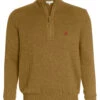 U.S. Polo Assn. Troyer Zip Pullover In BEIGE