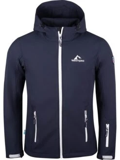 Softshelljacke "Edfjall" In Dunkelblau