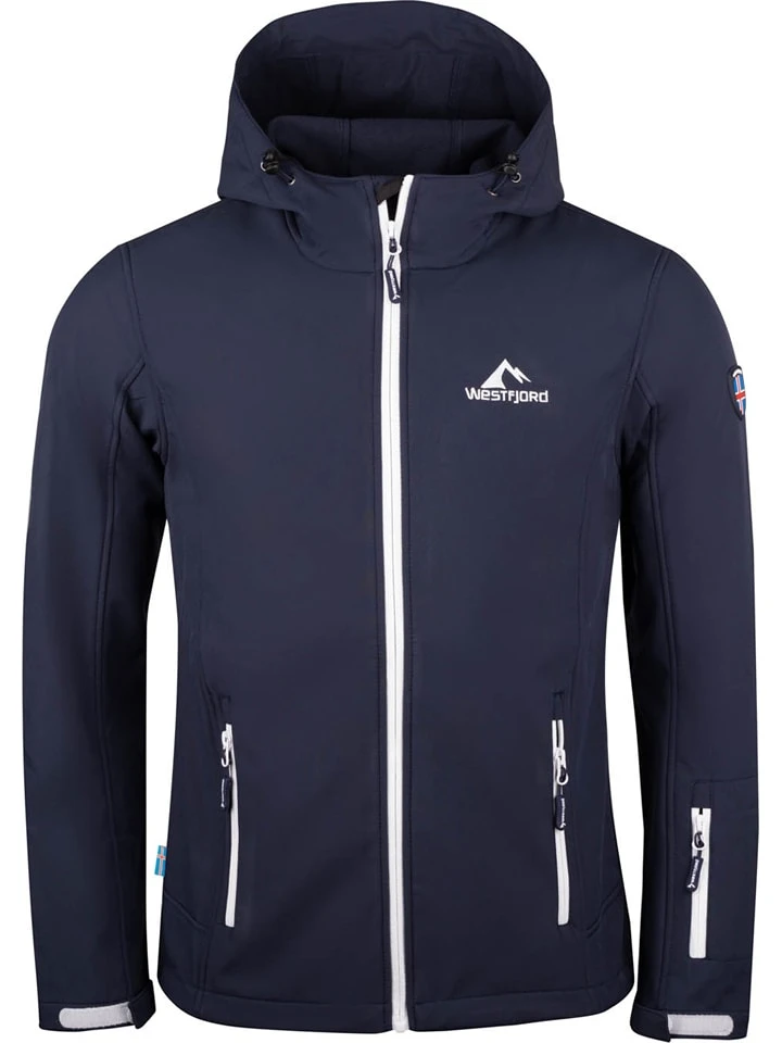 Softshelljacke "Edfjall" In Dunkelblau 1 Softshelljacke "Edfjall" In Dunkelblau