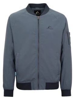 Windbreaker "Reykjavik" In Blau/ Grau