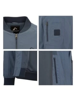 Windbreaker "Reykjavik" In Blau/ Grau -Limango Verkäufe westfjord windbreaker reykjavik in blau grau 5