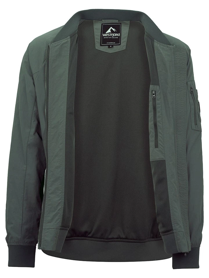 Windbreaker "Reykjavik" In Oliv 2 Windbreaker "Reykjavik" In Oliv – Bild 2