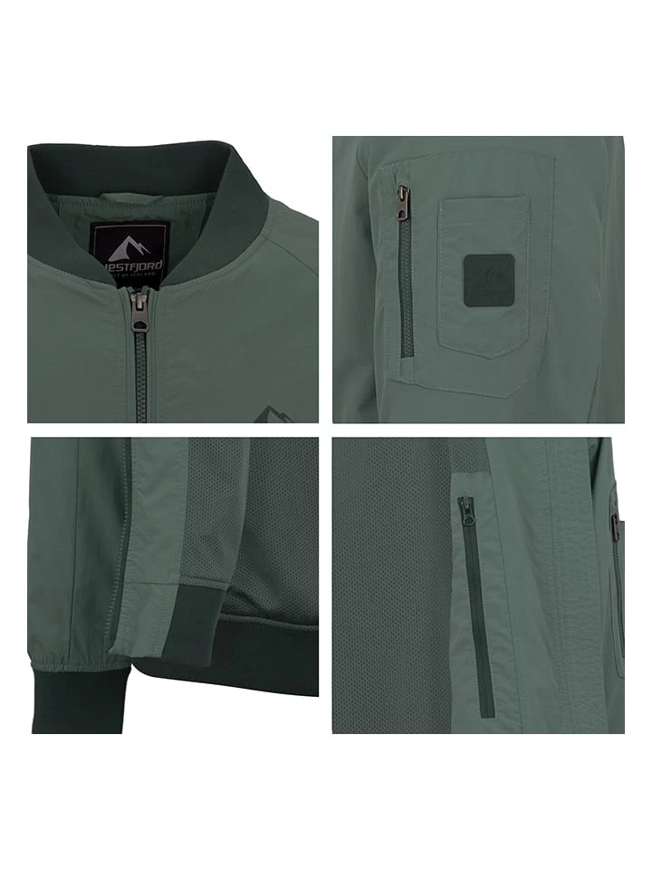 Windbreaker "Reykjavik" In Oliv 6 Windbreaker "Reykjavik" In Oliv – Bild 6
